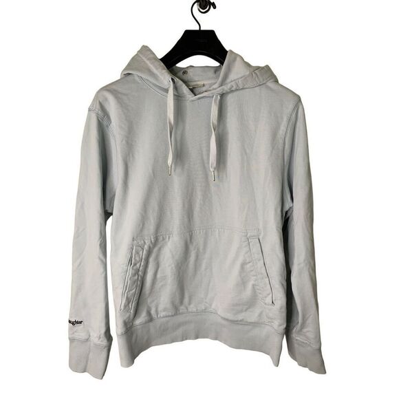 Favorite Daughter Tops - Favorite Daughter Hoodie Sweatshirt 100% cotton light blue women's size medium